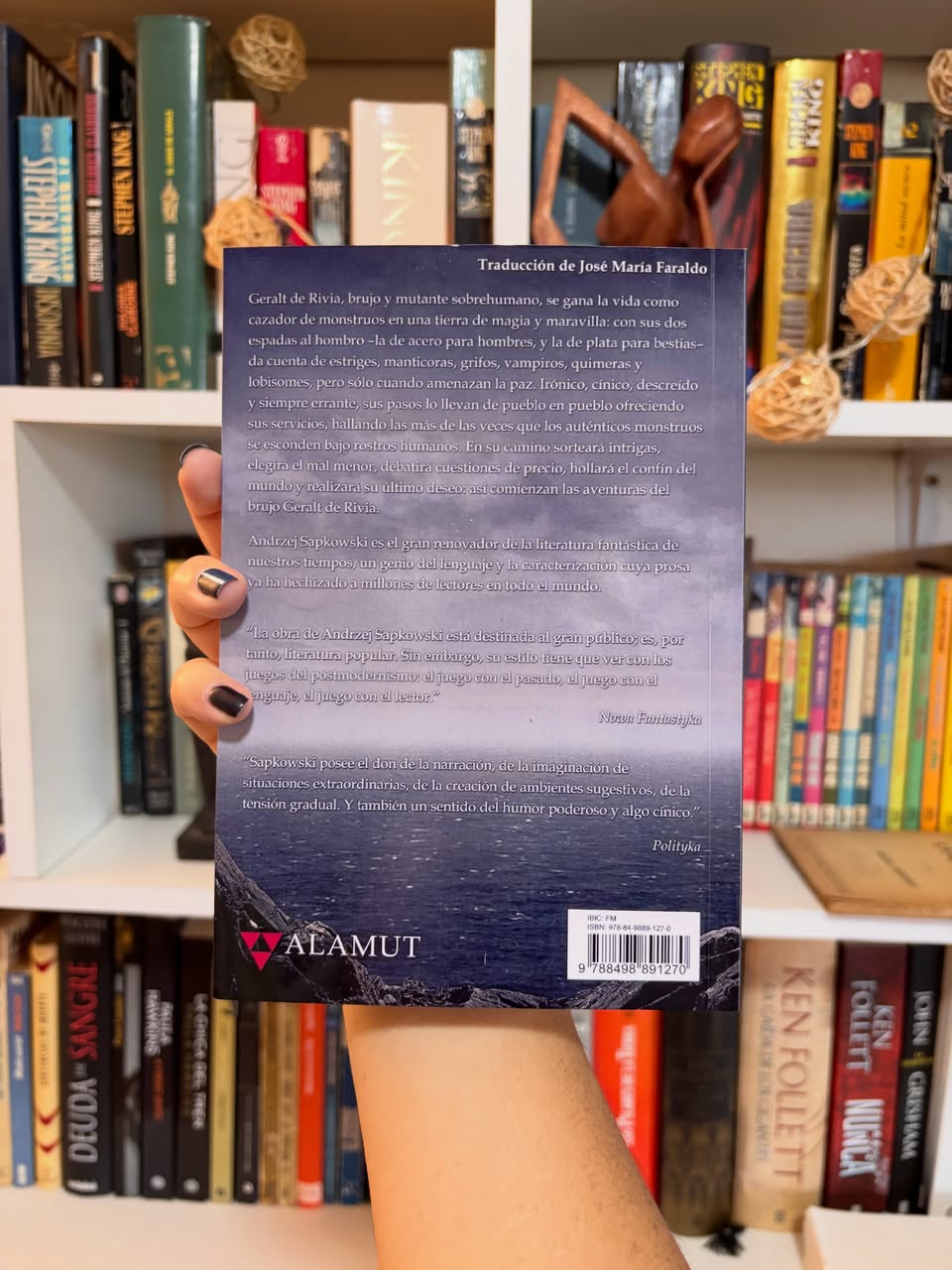 LA SAGA DE GERALT DE RIVIA I: EL ÚLTIMO DESEO - Libros Frannie