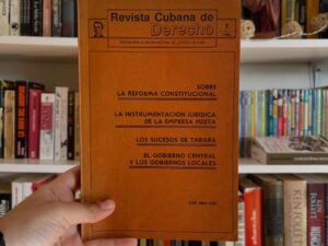 Revista cubana de Derecho