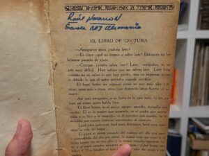 Libro escolar de lectura - Libros Frannie