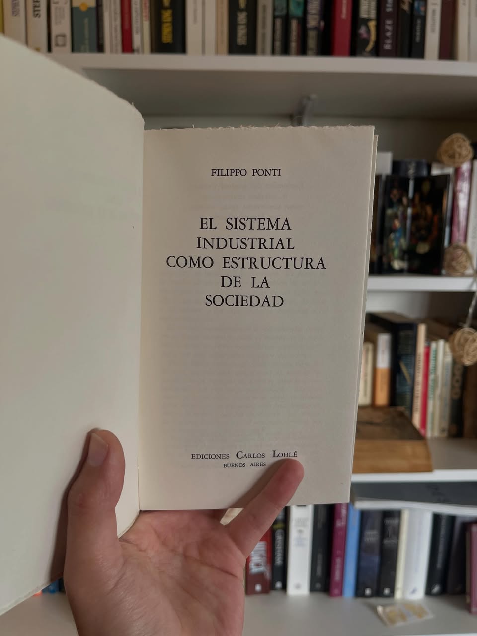 El sistema industrial como estructura de la sociedad - Libros Frannie