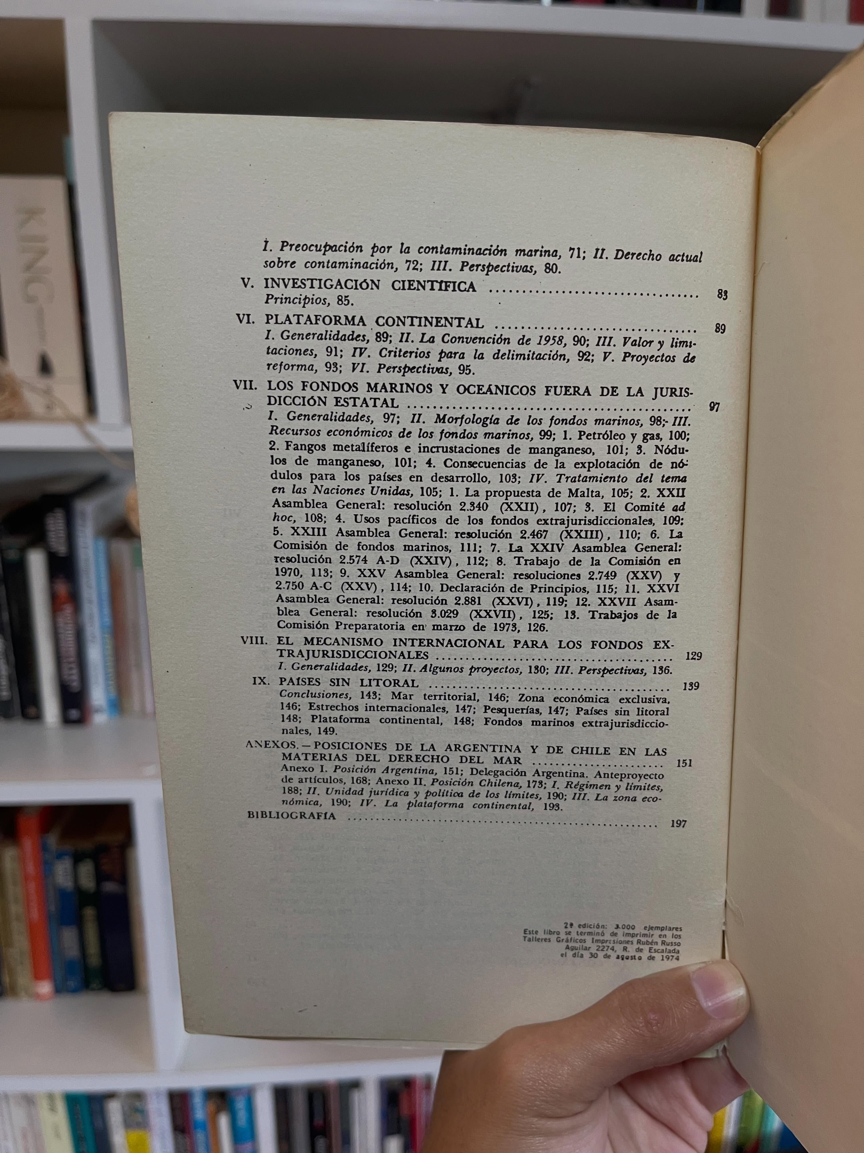 El derecho del mar y sus problemas actuales - Libros Frannie