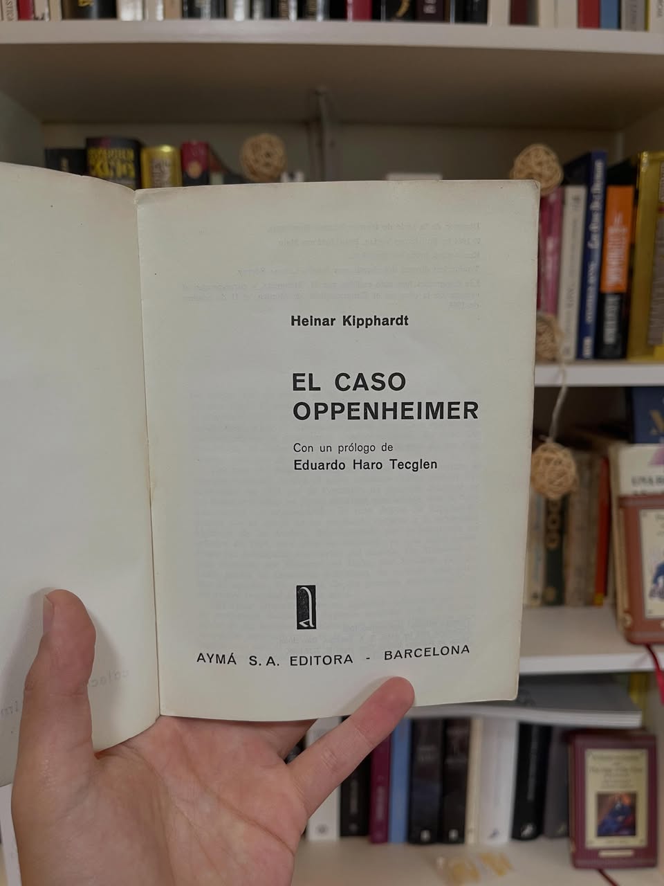 El caso Oppenheimer - Libros Frannie