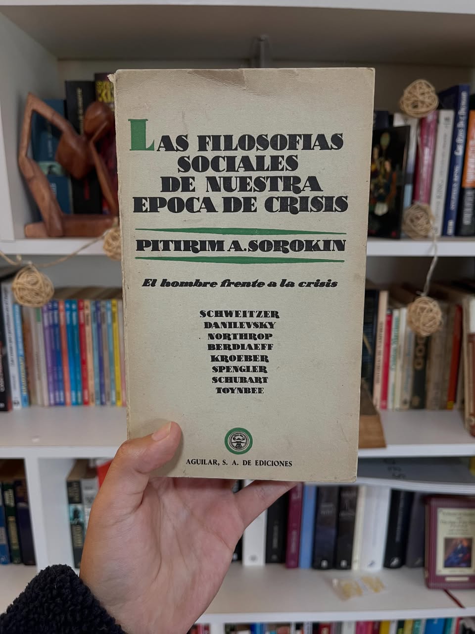 Las filosofías sociales de nuestra época de crisis - Libros Frannie