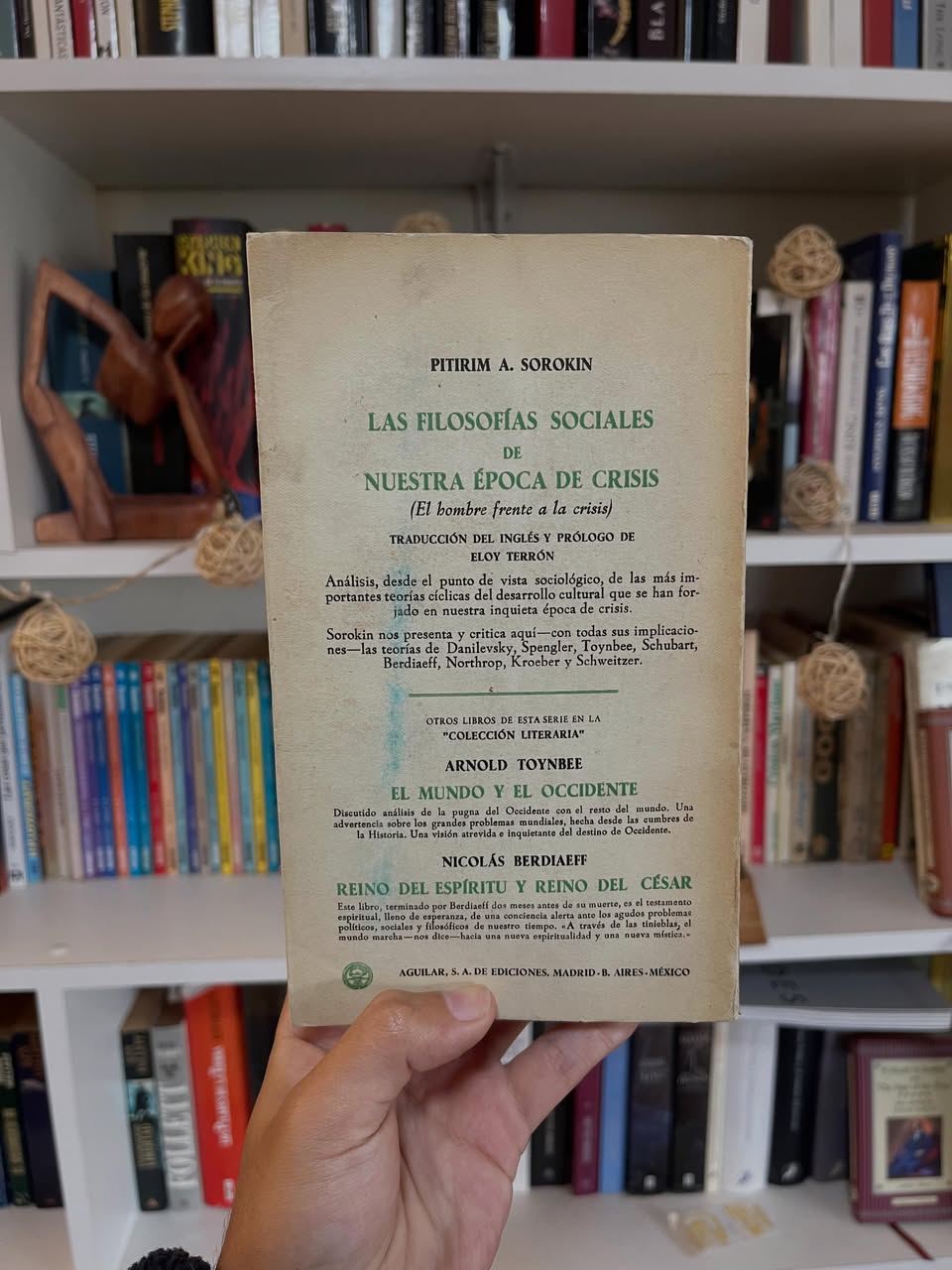 Las filosofías sociales de nuestra época de crisis - Libros Frannie