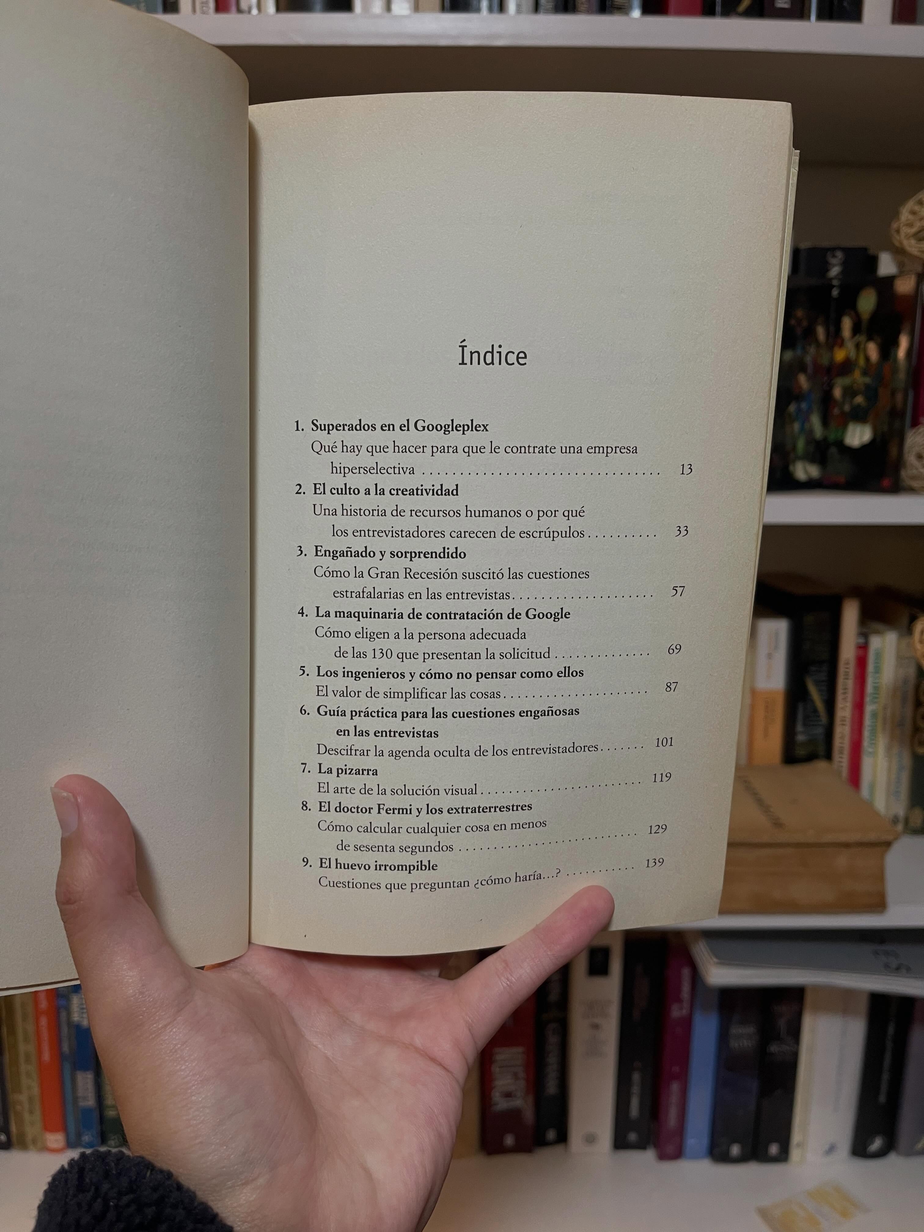 ¿Es lo bastante inteligente como para trabajar en Google? - Libros Frannie