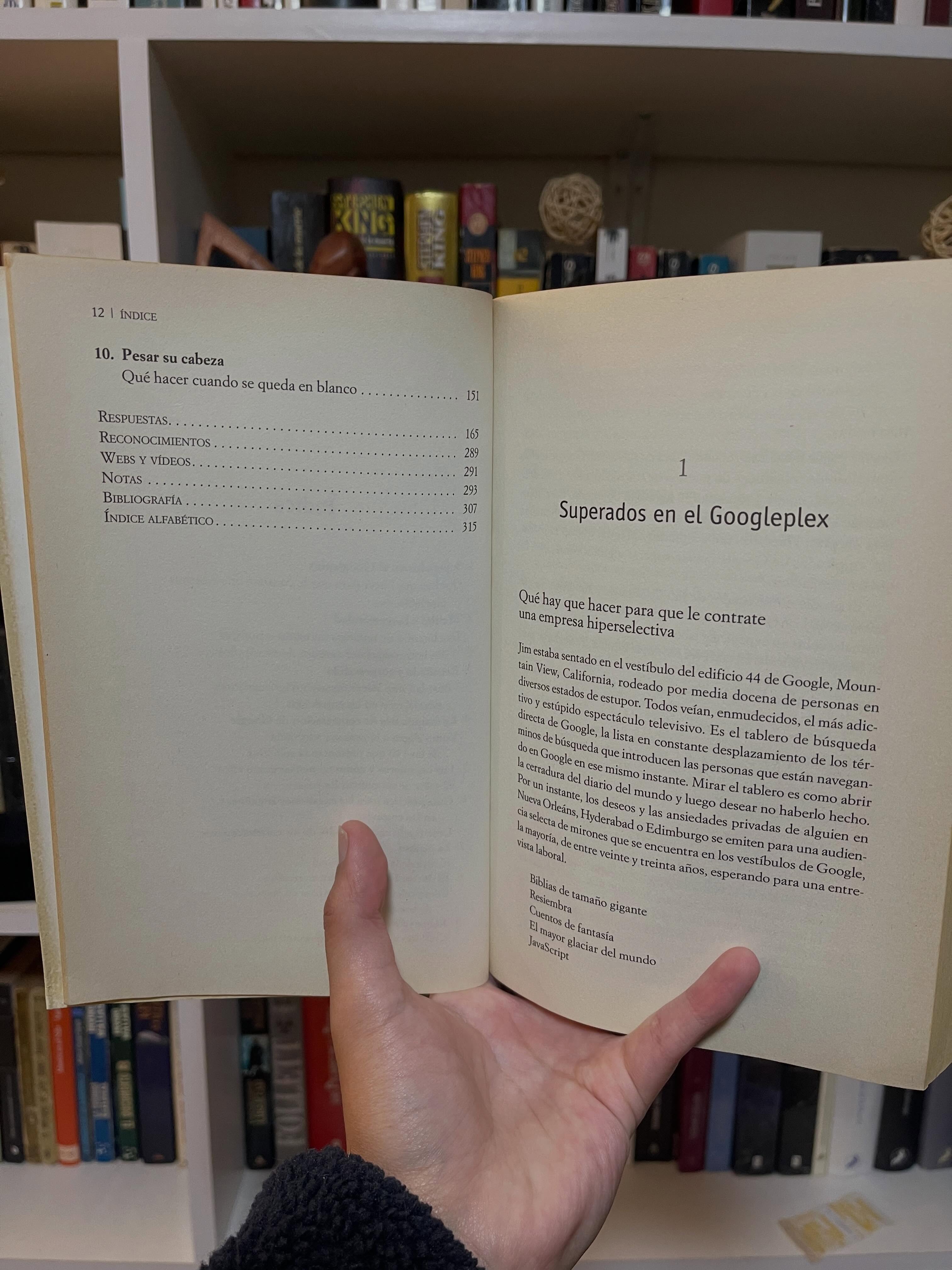 ¿Es lo bastante inteligente como para trabajar en Google? - Libros Frannie