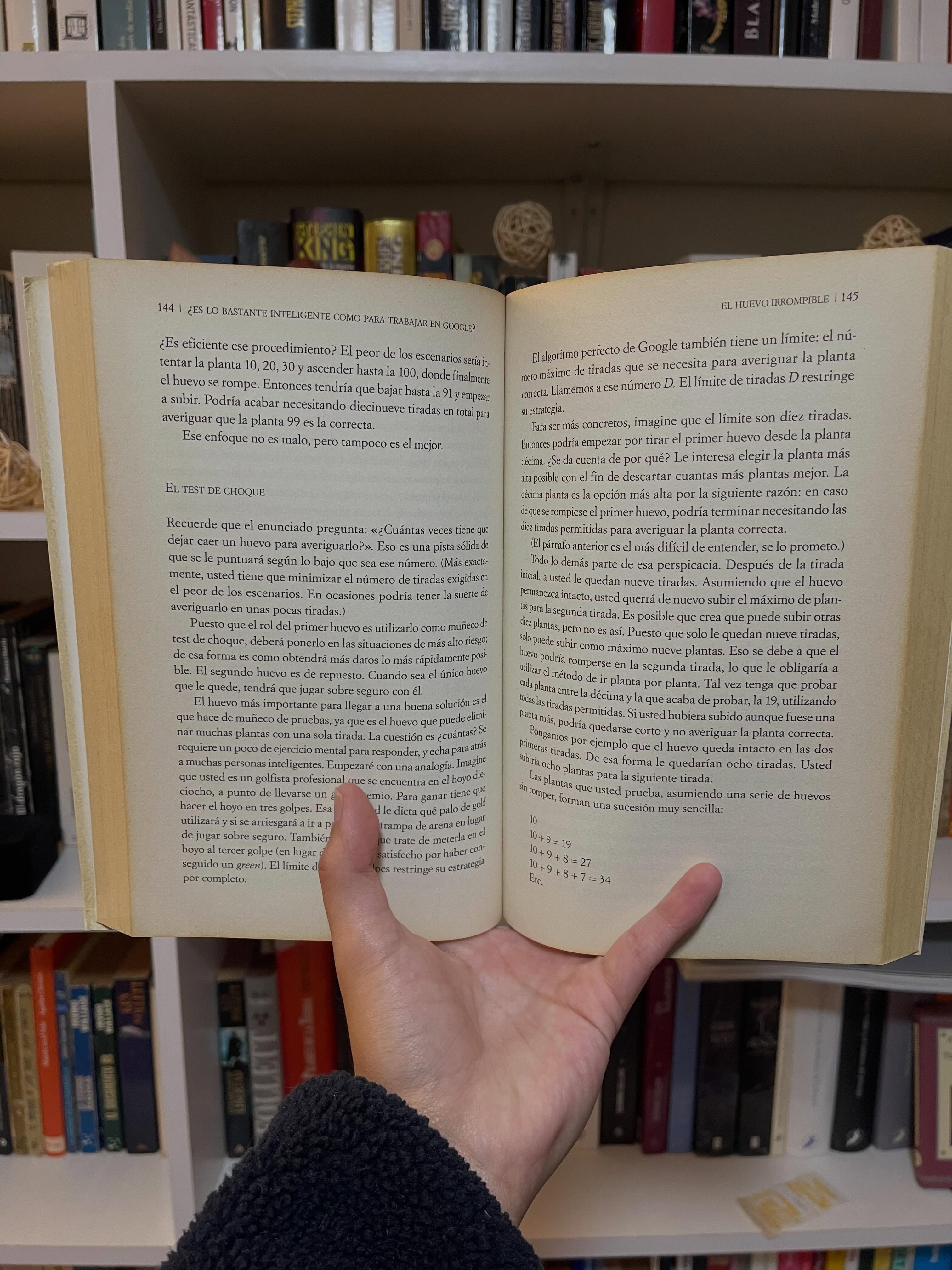 ¿Es lo bastante inteligente como para trabajar en Google? - Libros Frannie
