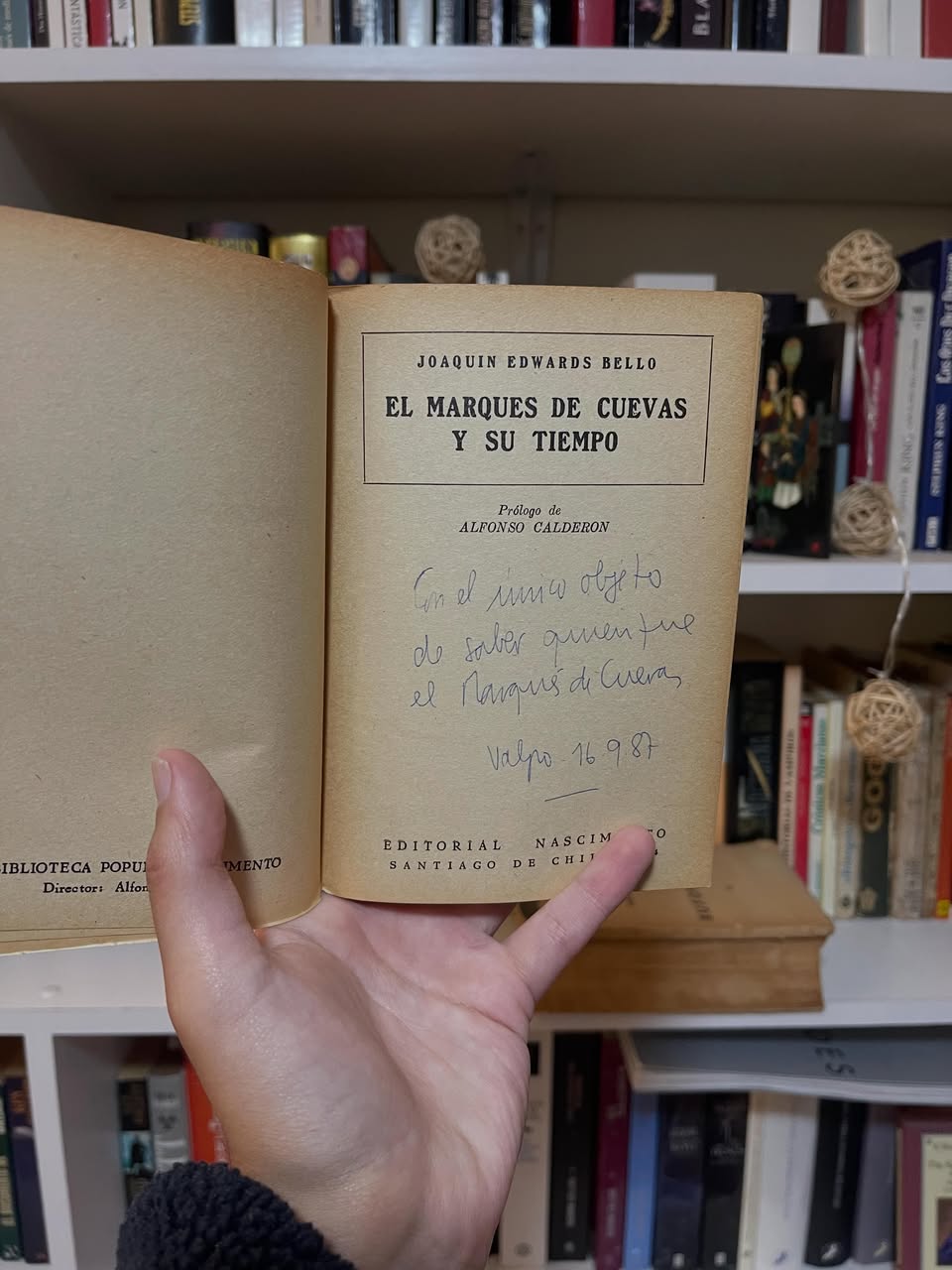 El marqués de Cuevas - Libros Frannie