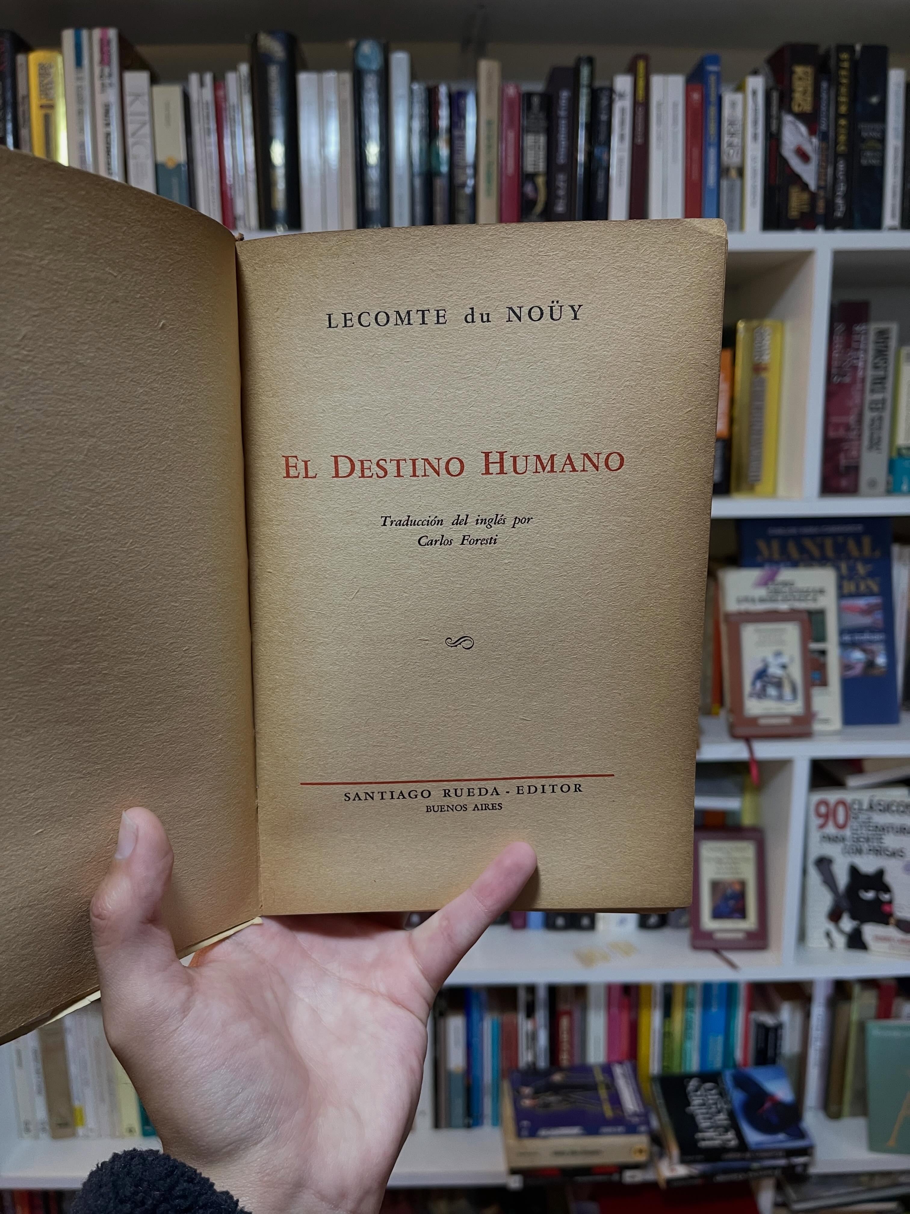 El destino humano - Libros Frannie
