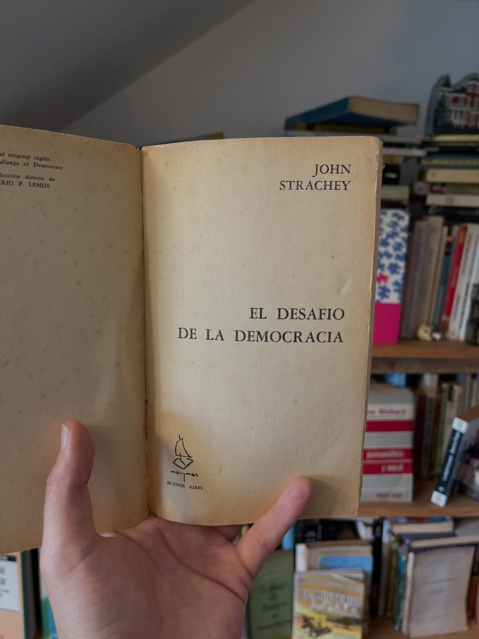 El desafío de la democracia - Libros Frannie