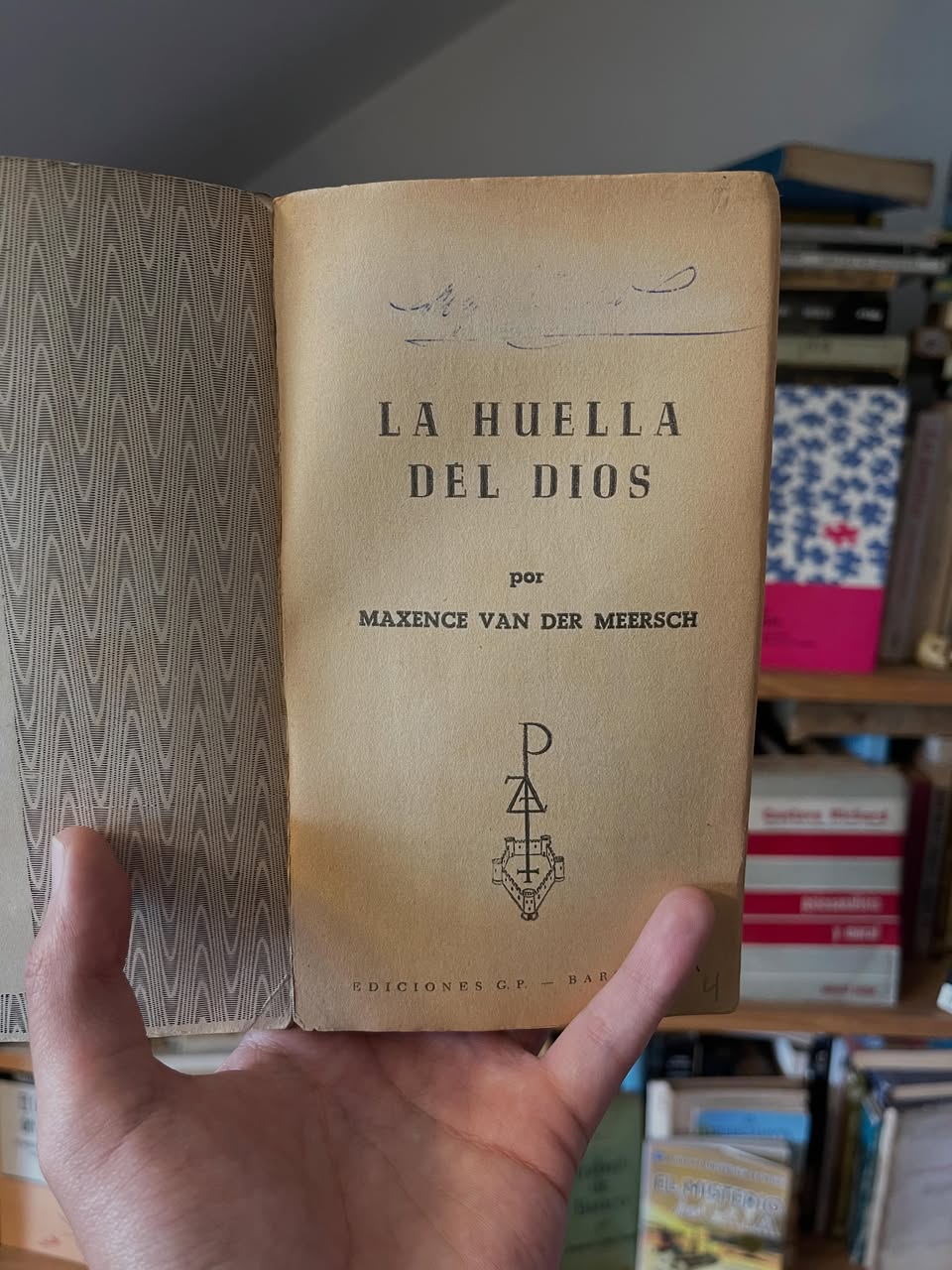 La huella del Dios - Libros Frannie