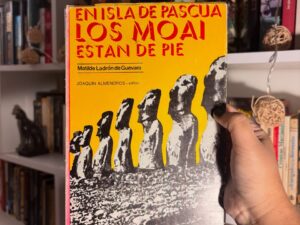 En la isla de pascua los moáis están de pie