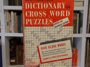 New Practical Dictionary for Cross Word Puzzles