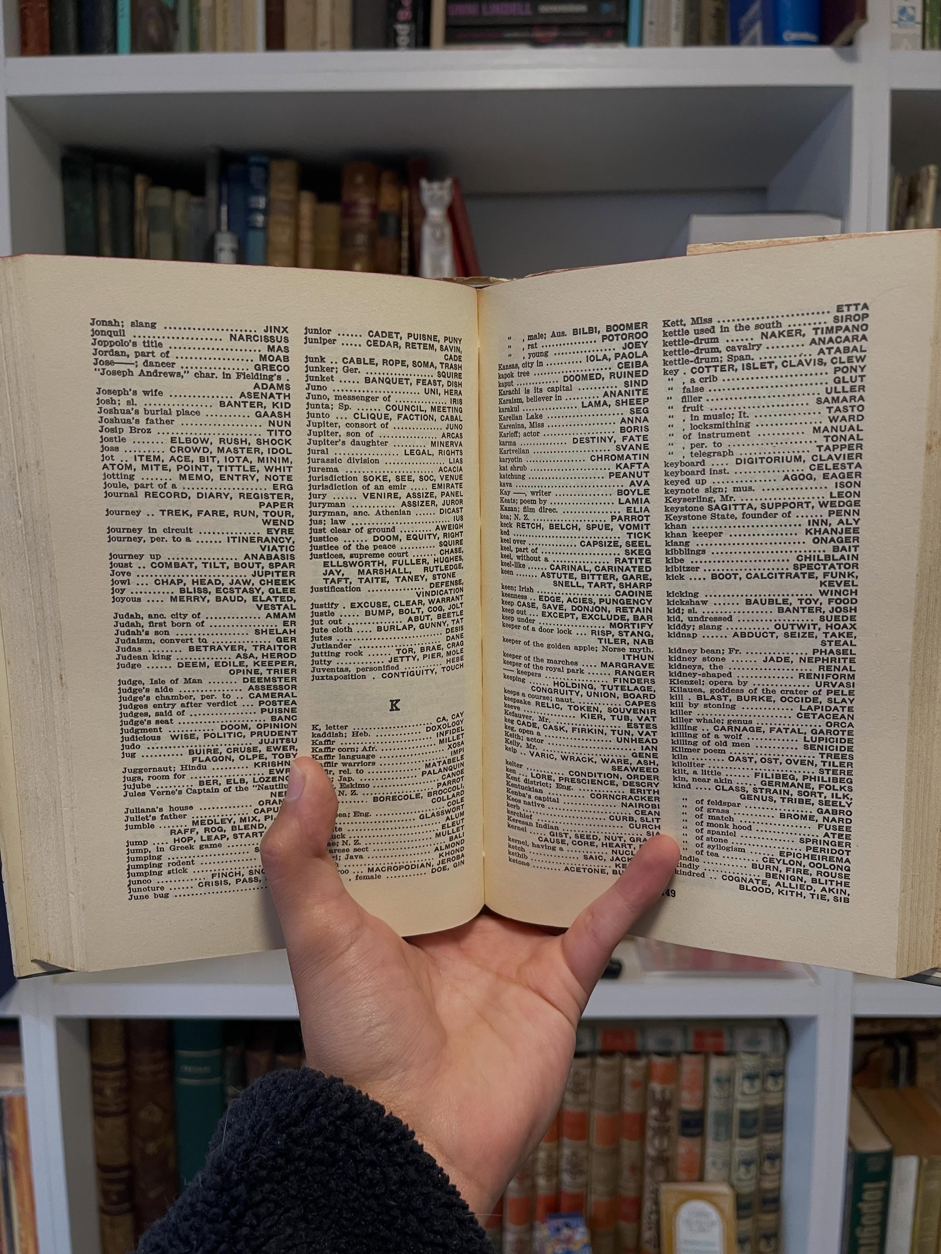 New Practical Dictionary for Cross Word Puzzles - Imagen 6