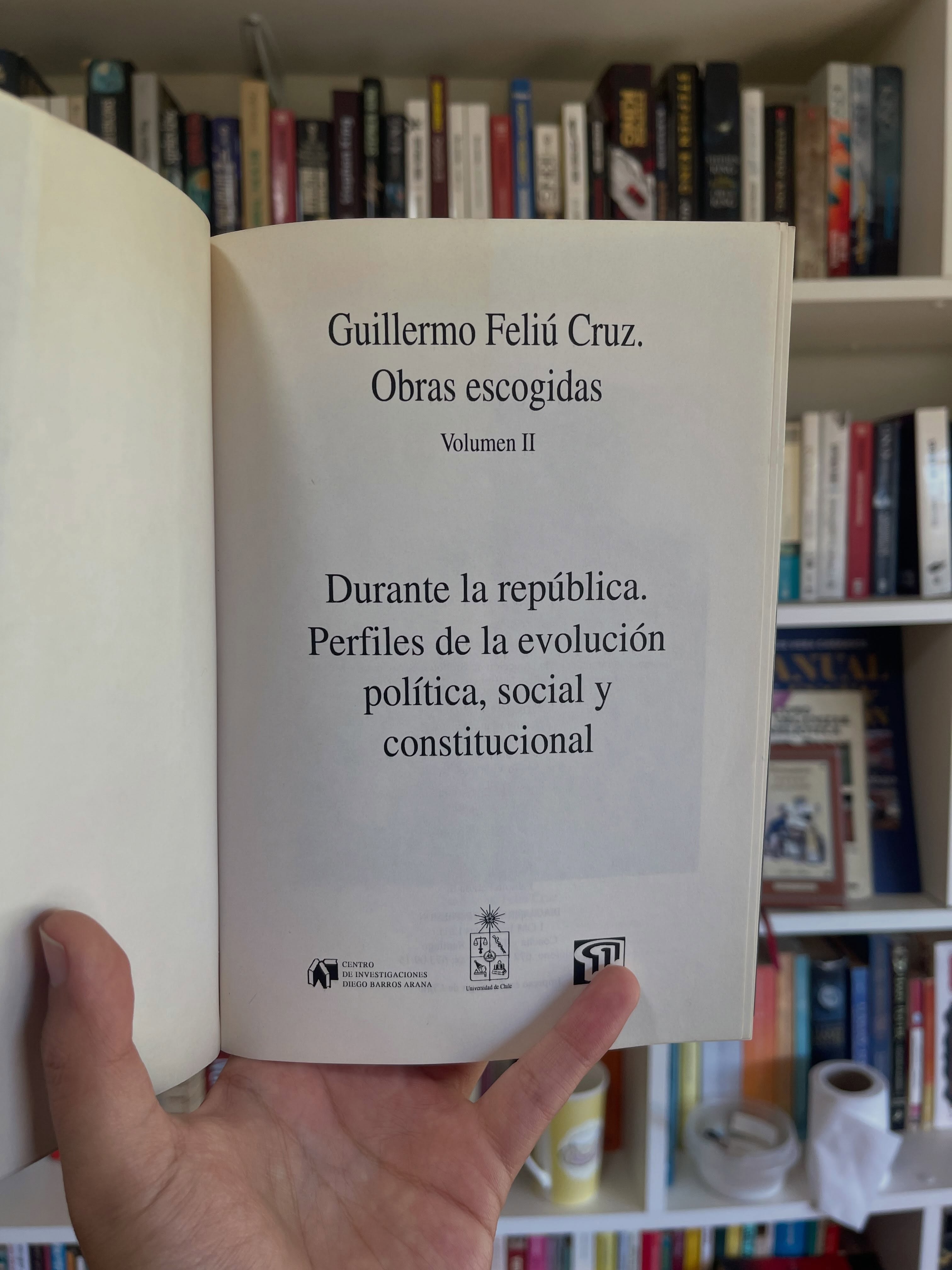 Obras Escogidas de Guillermo Feliú Cruz - Imagen 8