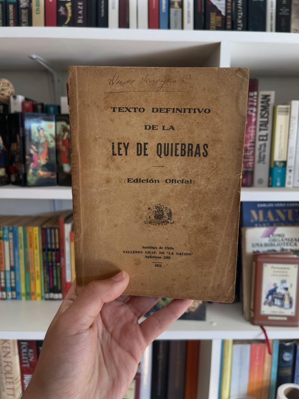 Texto definitivo de la Ley de quiebras