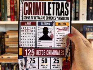 CRIMILETRAS. Sopas de letras de crímenes y misterios