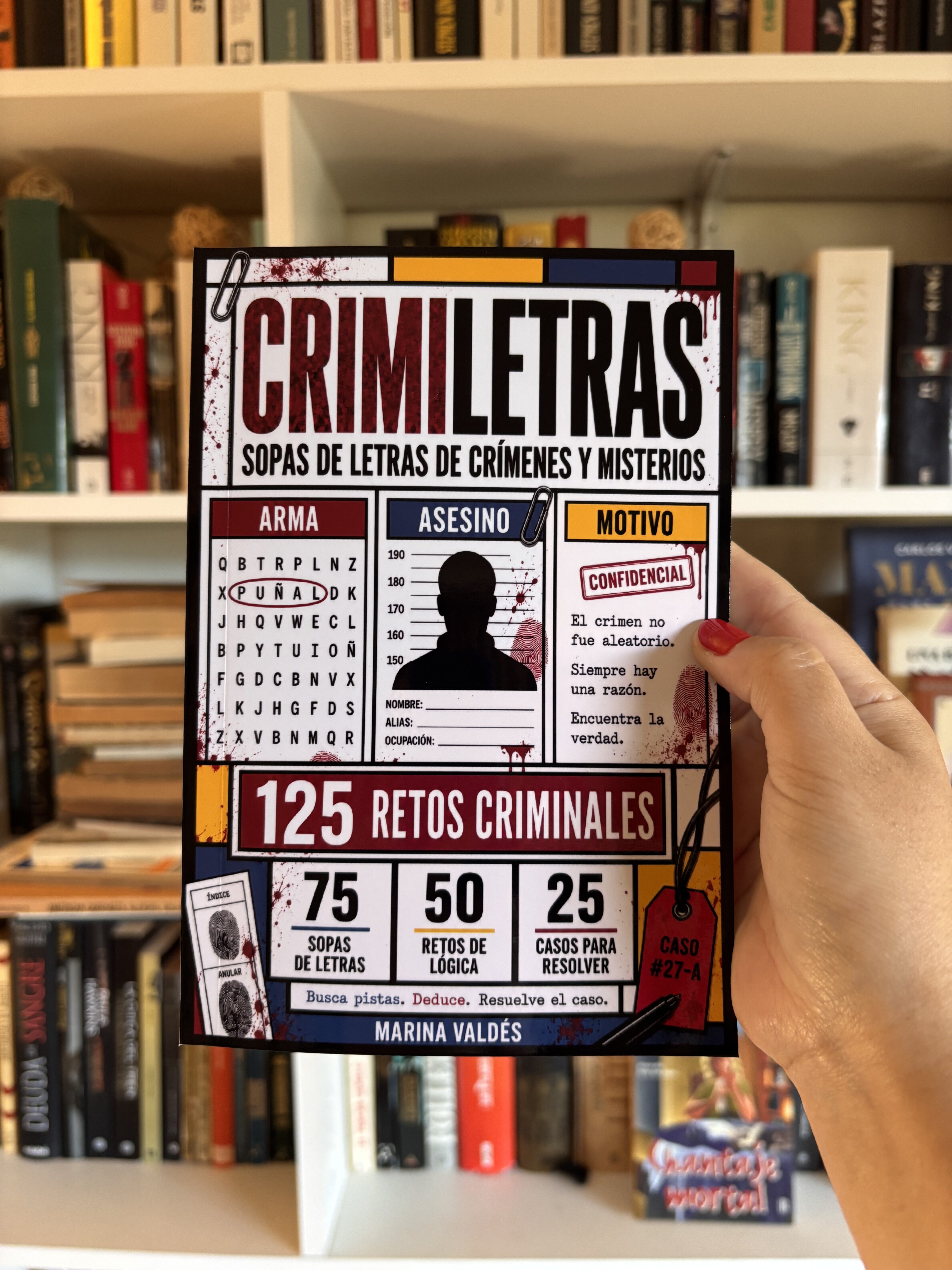 CRIMILETRAS. Sopas de letras de crímenes y misterios