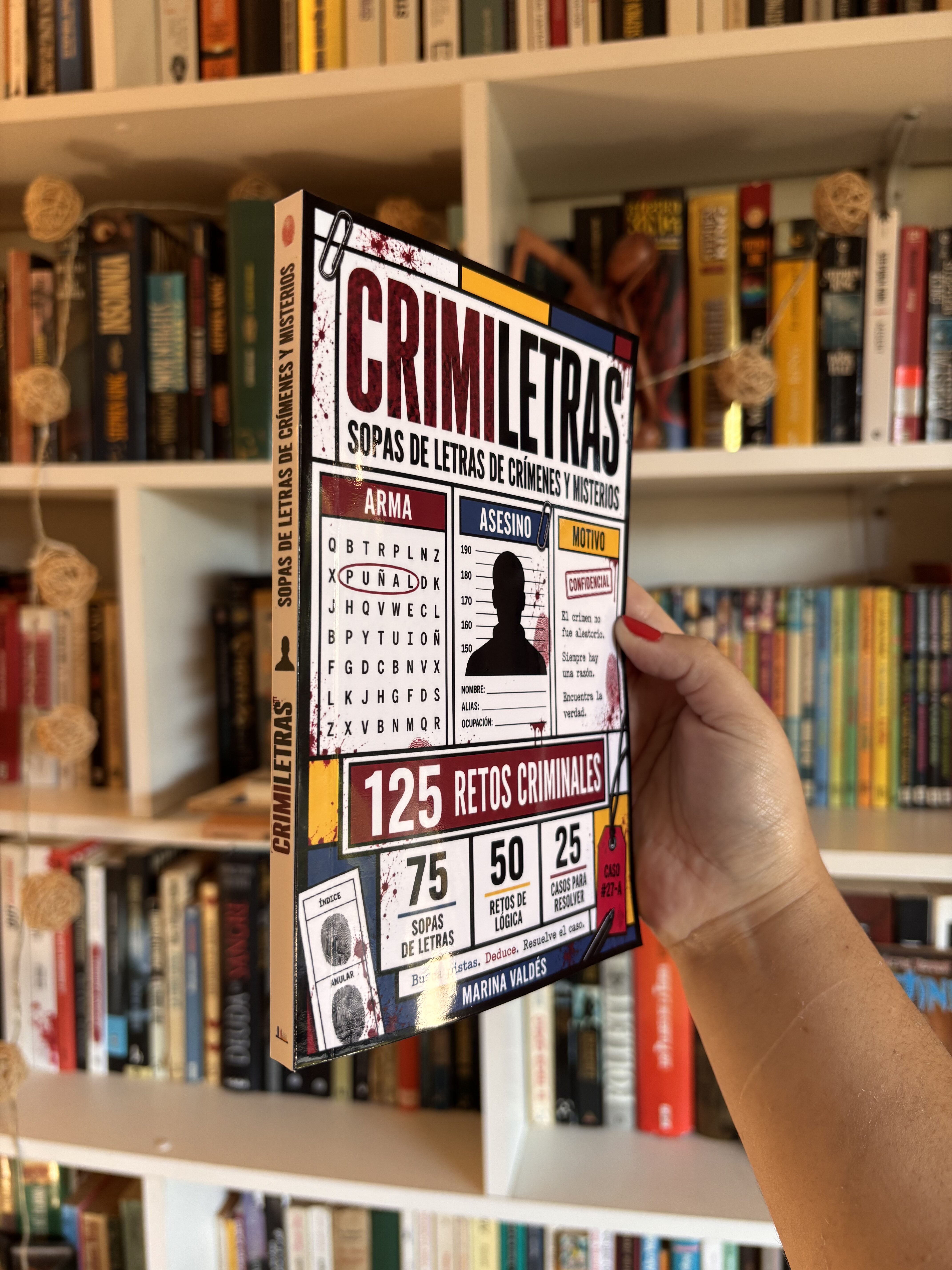 CRIMILETRAS. Sopas de letras de crímenes y misterios - Imagen 2
