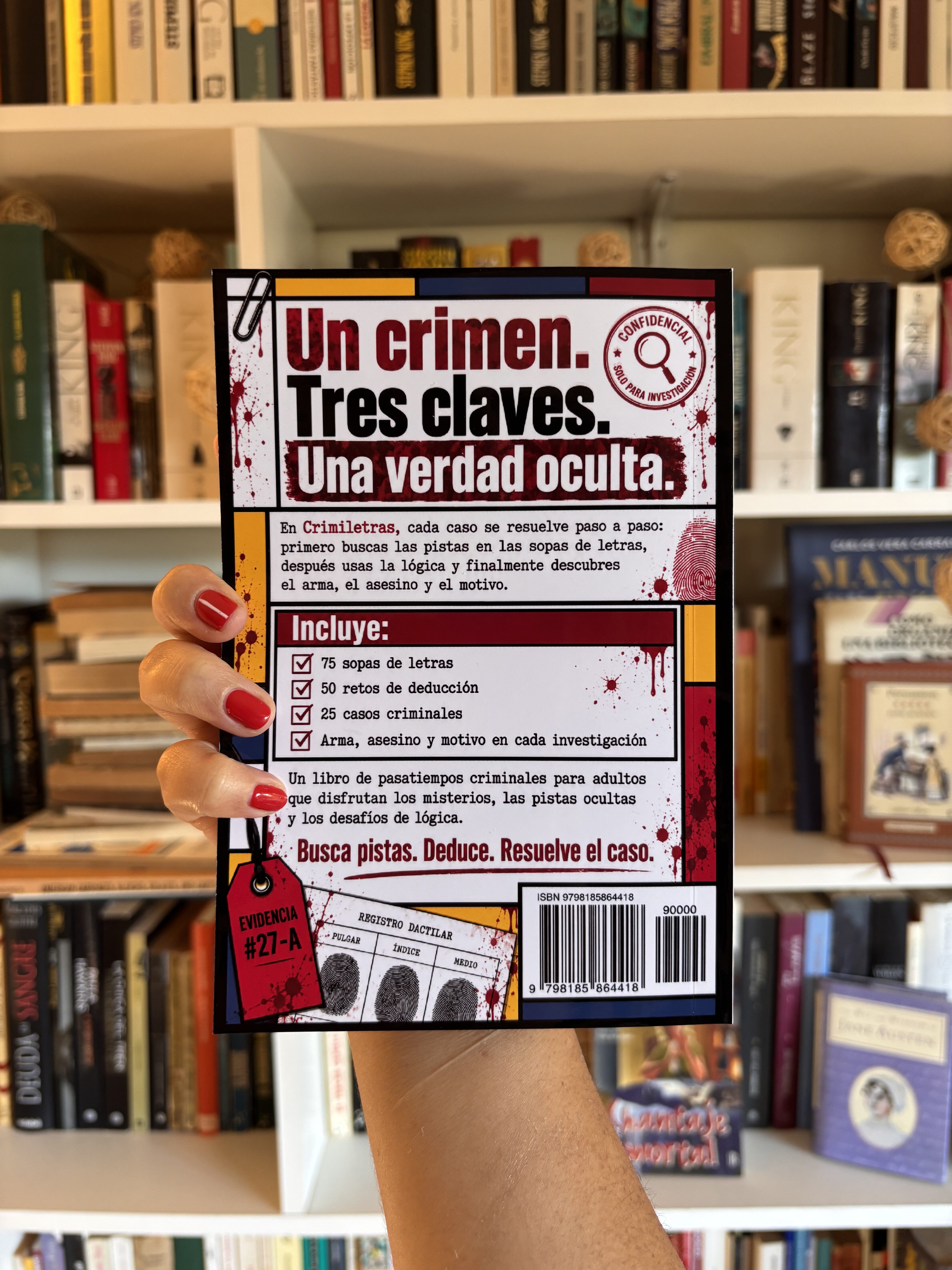 CRIMILETRAS. Sopas de letras de crímenes y misterios - Imagen 3