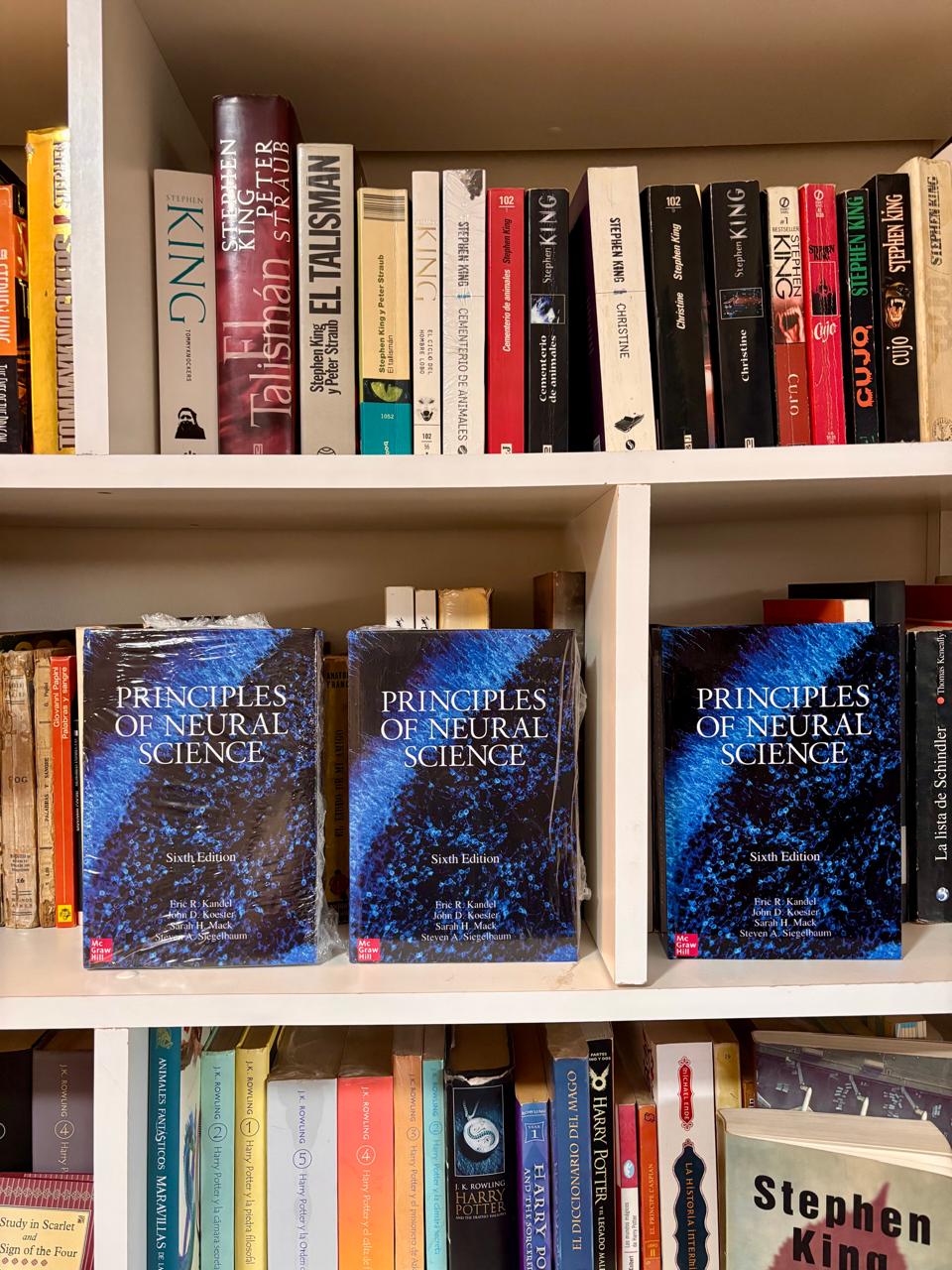 PRINCIPLES OF NEURAL SCIENCE - Versión tapa dura en 3 tomos