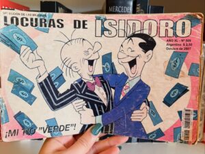 Revista cómica – Las locuras de Isidoro: Mi tío verde